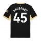 Manchester City Abdukodir Khusanov #45 Replike Gostujuci Dres 2026-27 Kratak Rukav